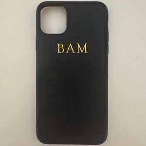 Black iPhone 11 Pro Max case